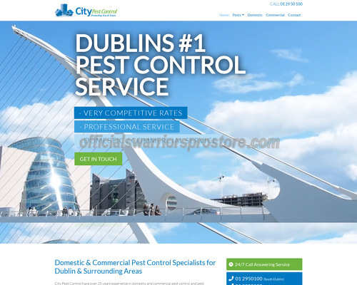 City Pest Control strona www